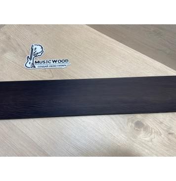 Граб Black заготовка накладки для бас-гитары Смешанный АА 9х104х735 мм-6