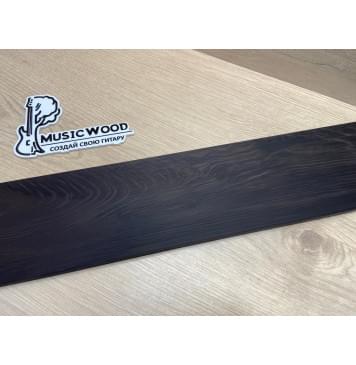 Граб Black заготовка накладки для бас-гитары Смешанный АА 9х103х731 мм-3