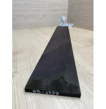 Граб Black заготовка накладки для бас-гитары Смешанный АА 9х103х731 мм-1