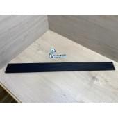 Граб Black заготовка накладки для бас-гитары Смешанный ААААА 9х66-61х732 мм