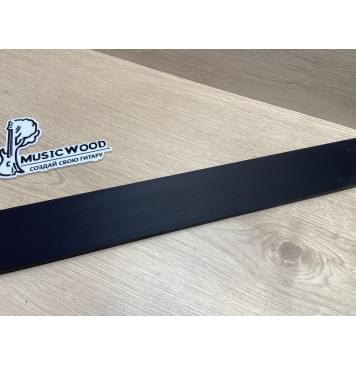 Граб Black заготовка накладки для бас-гитары Смешанный ААААА 9х66-61х732 мм-3