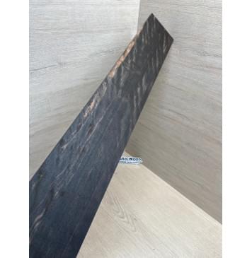 Эбен Чёрный Волнистый заготовка накладки для бас-гитары Радиал АА Волна ААА 8х116-89х690 мм-8