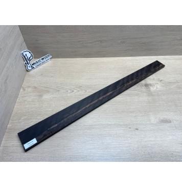 Эбен Чёрный Волнистый заготовка накладки для бас-гитары Радиал АА Волна ААА 9х67-49х690 мм-11