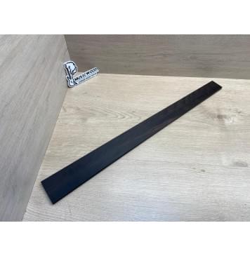 Эбен Чёрный Волнистый заготовка накладки для бас-гитары Смешанный ААА Волна АА 9х67-47х687 мм-1