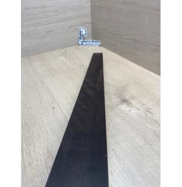 Эбен Чёрный Волнистый заготовка накладки для бас-гитары Смешанный ААА Волна АА 9х67-47х687 мм-4