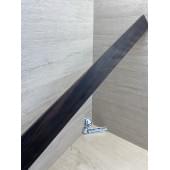 Эбен Чёрный Волнистый заготовка накладки для бас-гитары Смешанный ААА Волна АА 9х67-47х687 мм