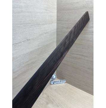 Эбен Чёрный Волнистый заготовка накладки для бас-гитары Смешанный ААА Волна АА 9х67-47х687 мм-5