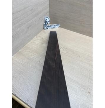 Эбен Чёрный Волнистый заготовка накладки для бас-гитары Смешанный ААА Волна АА 9х67-47х687 мм-8