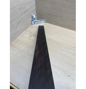 Эбен Чёрный Волнистый заготовка накладки для бас-гитары Смешанный ААА Волна АА 9х67-47х687 мм-10