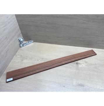 Палисандр Бразильский Сантос заготовка накладки для бас-гитары Радиал ААААА 8х77-62х740 мм-5