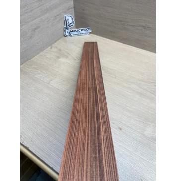Палисандр Бразильский Сантос заготовка накладки для бас-гитары Радиал ААААА 8х77-62х740 мм-3