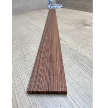 Палисандр Бразильский Сантос заготовка накладки для бас-гитары Радиал ААА 8х65-52х739 мм-1