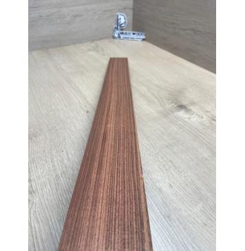 Палисандр Бразильский Сантос заготовка накладки для бас-гитары Радиал ААААА 9х70-61х739 мм-3