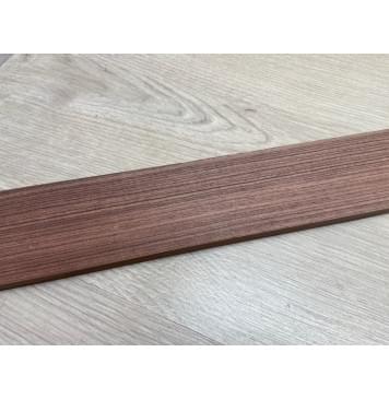 Палисандр Бразильский Сантос заготовка накладки для бас-гитары Радиал ААААА 9х70-61х739 мм-7