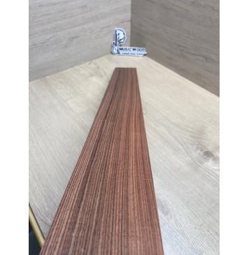 Палисандр Бразильский Сантос заготовка накладки для бас-гитары Радиал ААА 8х98-77х740 мм-3