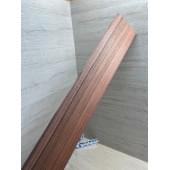 Палисандр Бразильский Сантос заготовка накладки для бас-гитары Радиал ААААА 8х100х740 мм