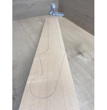 Клён Белый заготовка грифа для электрогитары Радиал АА 24х96х747 мм-4