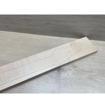 Клён Белый заготовка грифа для электрогитары Радиал АА 24х96х747 мм-11