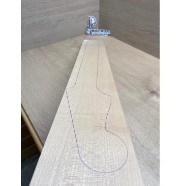 Клён Белый заготовка грифа для электрогитары Радиал АА 24х96х747 мм-5