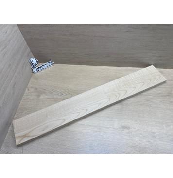 Клён Белый Явор, Волнистый заготовка грифа для электрогитары Смешанный А Волна А 27х120х805 мм (Уценка-сучки)-0
