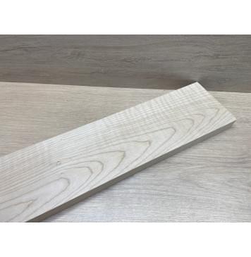 Клён Белый Явор, Волнистый заготовка грифа для электрогитары Смешанный А Волна А 27х120х805 мм (Уценка-сучки)-1
