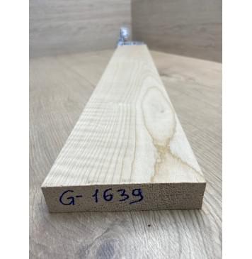 Клён Белый Явор, Волнистый заготовка грифа для электрогитары Смешанный А Волна А 27х120х805 мм (Уценка-сучки)-5