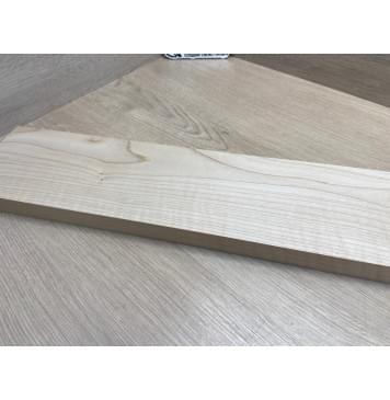 Клён Белый Явор, Волнистый заготовка грифа для электрогитары Смешанный А Волна А 27х120х805 мм (Уценка-сучки)-9