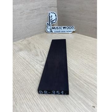 Граб Black заготовка для бриджа акустической гитары Смешанный ААААА 10.5х52х210 мм-2