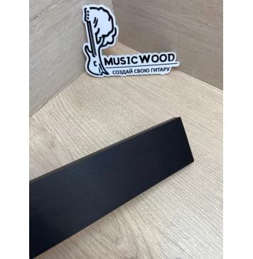 Граб Black заготовка для бриджа акустической гитары Смешанный ААААА 10.5х52х210 мм-4