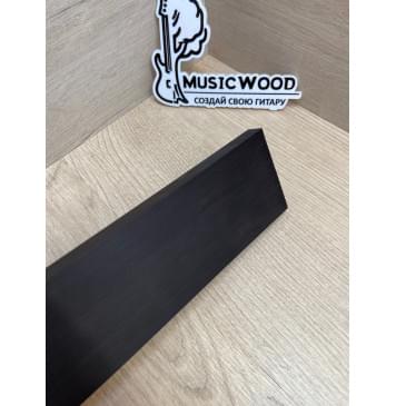 Граб Black заготовка для бриджа акустической гитары Смешанный ААААА 12.5х64х210 мм-6