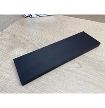 Граб Black заготовка для бриджа акустической гитары Смешанный ААААА 11х64х210 мм-2