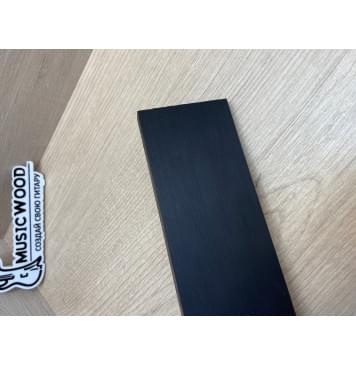 Граб Black заготовка для бриджа акустической гитары Смешанный ААААА 11х64х210 мм-6