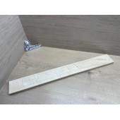 Клён Белый Явор, Волнистый заготовка грифа для электрогитары Радиал АА Волна ААА 21х82х725 мм (Уценка-два сучка на пятке грифа с одной стороны)