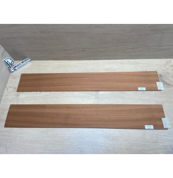 Сапели заготовка комплекта (Дека + Обечайки) акустической гитары Радиал ААА 4х197х540 мм (Дека 2шт) Радиал АА 3.3х120х805 мм (Обечайка 2шт)-2