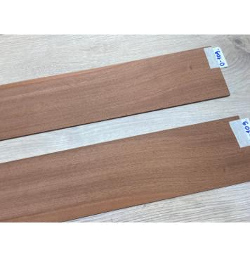 Сапели заготовка обечайки для акустической гитары Радиал А 3.4х108х770 мм - 2шт-3