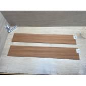 Сапели заготовка обечайки для акустической гитары Радиал ААА 3.4х125х750 мм - 2шт