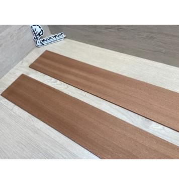 Сапели заготовка обечайки для акустической гитары Радиал А 3.4х110х770 мм - 2шт-2