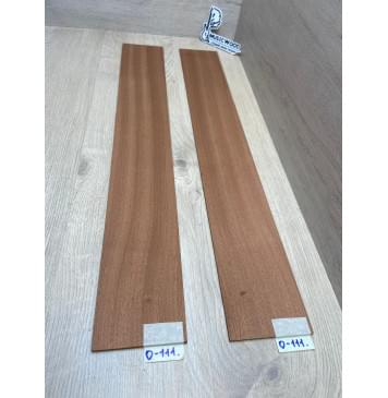 Сапели заготовка обечайки для акустической гитары Радиал А 3.4х110х770 мм - 2шт-1