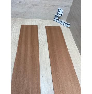 Сапели заготовка обечайки для акустической гитары Радиал А 3.4х110х770 мм - 2шт-4