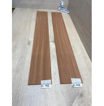 Сапели заготовка обечайки для акустической гитары Радиал А 3.4х108х770 мм - 2шт-2