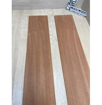 Сапели заготовка обечайки для акустической гитары Радиал А 3.4х108х770 мм - 2шт-3