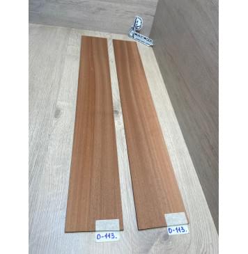 Сапели заготовка обечайки для акустической гитары Радиал АА 3.4х114х805 мм - 2шт-2