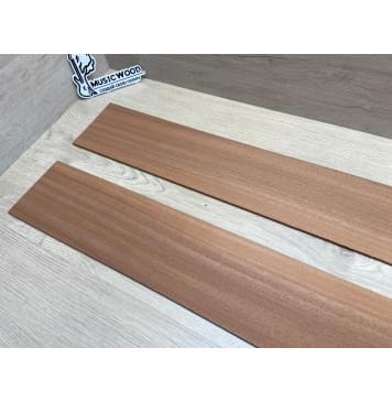 Сапели заготовка обечайки для акустической гитары Радиал АА 3.4х113х805 мм - 2шт-2