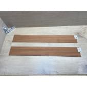 Сапели заготовка обечайки для акустической гитары Радиал ААА 3.4х103х750 мм - 2шт