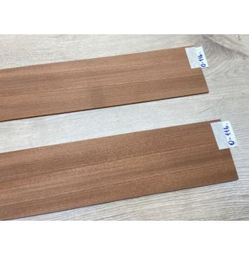 Сапели заготовка обечайки для акустической гитары Радиал ААА 3.4х103х750 мм - 2шт-2