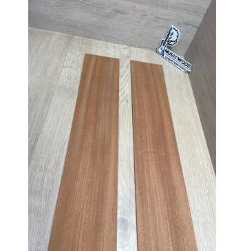 Сапели заготовка обечайки для акустической гитары Радиал ААА 3.4х103х750 мм - 2шт-3