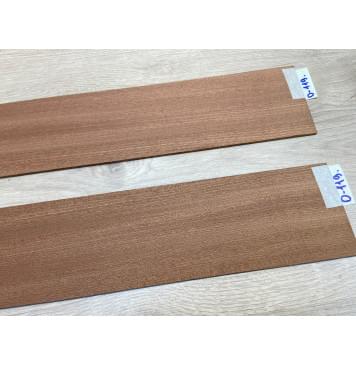 Сапели заготовка обечайки для акустической гитары Радиал ААА 3.4х100х720 мм - 2шт-1