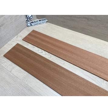 Сапели заготовка обечайки для акустической гитары Радиал ААА 3.4х100х720 мм - 2шт-4