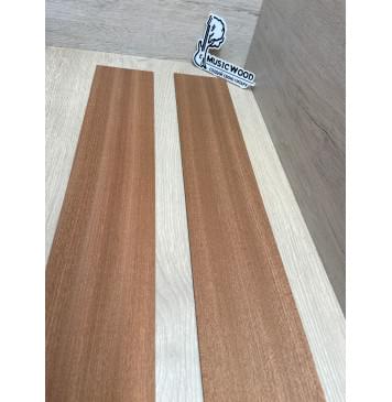 Сапели заготовка обечайки для акустической гитары Радиал ААА 3.4х100х720 мм - 2шт-2