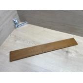 Клён Волнистый Печёный 180гр заготовка накладки для электрогитары Смешанный ААА Волна А 8.5х77-71х555 мм